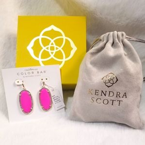 Kendra Scott Magenta Danielle earrings